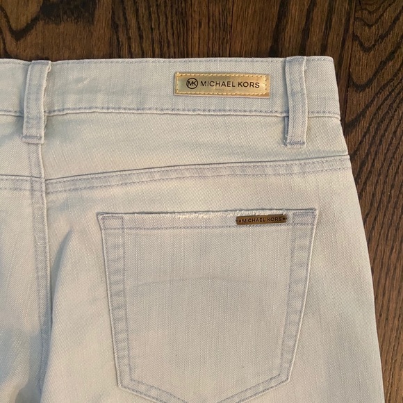 Michael Kors Flare Light Denim Jeans - Picture 5 of 9